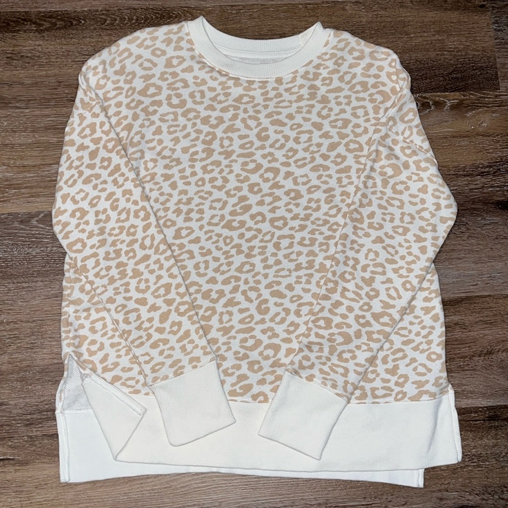 Leopard Crewneck Sweater